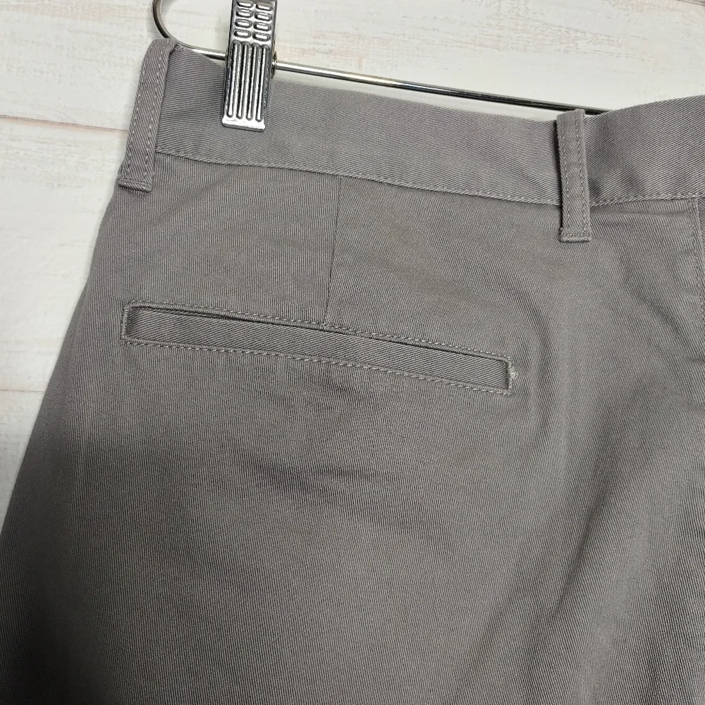 J. Crew Straight-fit flex khaki pant